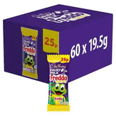 Cadbury Dairy Milk Freddo Caramel Chocolate Bar 25p PMP 19.5g (Case of 60)  Adomoo